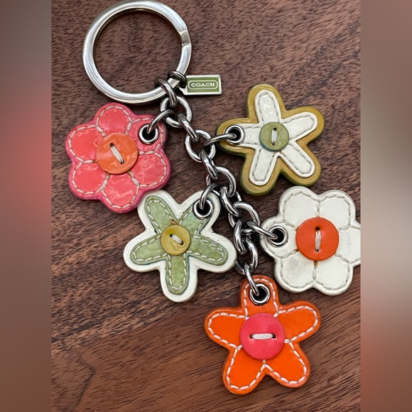 Coach Handbags - COACH Y2K Wildflower Cluster Bag Charm